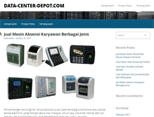 Tablet Screenshot of data-center-depot.com